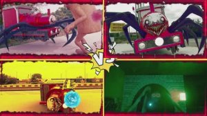 ПАРОВОЗИК ТОМАС ПРОТИВ СКАЗОЧНЫХ ГЕРОЕВ И ТЕМНОГО ПОЕЗДА ⚡️ ИСПЫТАНИЕ ПЛИТКИ ХОП 🚂