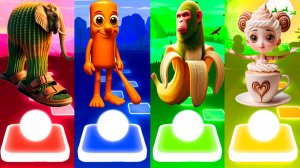 Coffin Dance БРЕЙНРОТ Итальянские Мемы | Tiles Hop №349