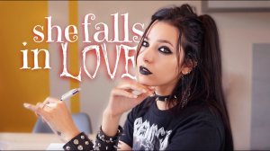 ASMR Goth Girl in the back of the class falls in LOVE with you