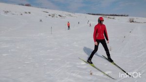 15 марта. Мы на лыжах.