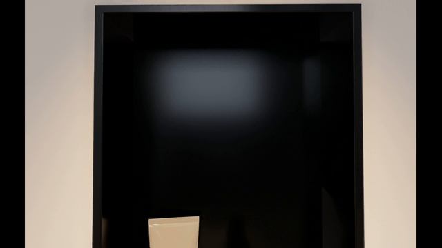 Скрытая настенная ниша Abber Nischen AN3001MB черный матовый