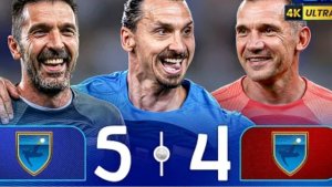 ДАЖЕ ПОСЛЕ ЗАВЕРШЕНИЯ КАРЬЕРЫ ИБРАГИМОВИЧ, И ДРУГИЕ ЛЕГЕНДЫ УСТРОИЛИ ШОУ В БЛАГОТВОРИТЕЛЬНОМ МАТЧЕ!