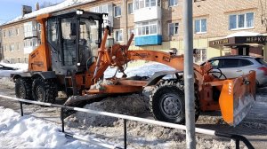 очистка дорог от снега 233 часть