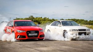 ЧЕМ ЗАКОНЧИЛАСЬ БИТВА на ВСЕ БАБКИ? Все быстрые TOYOTA MARK 2 против AUDI RS6