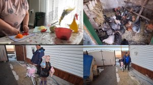 Внучка в гостях,готовлю обед, жизнь в деревне