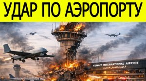 Атака дронов на аэропорт Кувейта выведен из строя радар