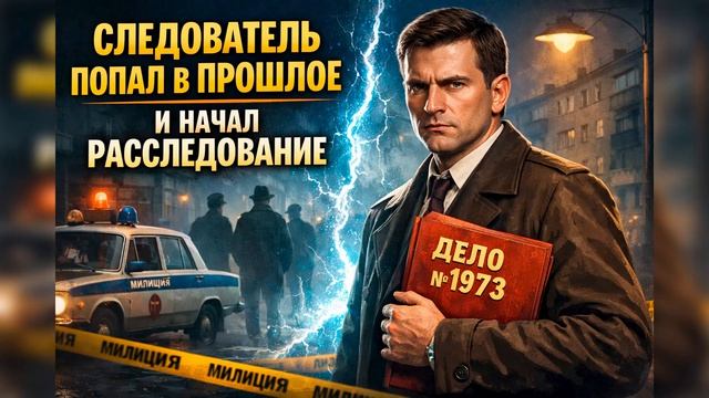 АУДИОКНИГА ПОЛНОСТЬЮ | Следователь попал в прошлое и начал расследование | Книга 1 из 4