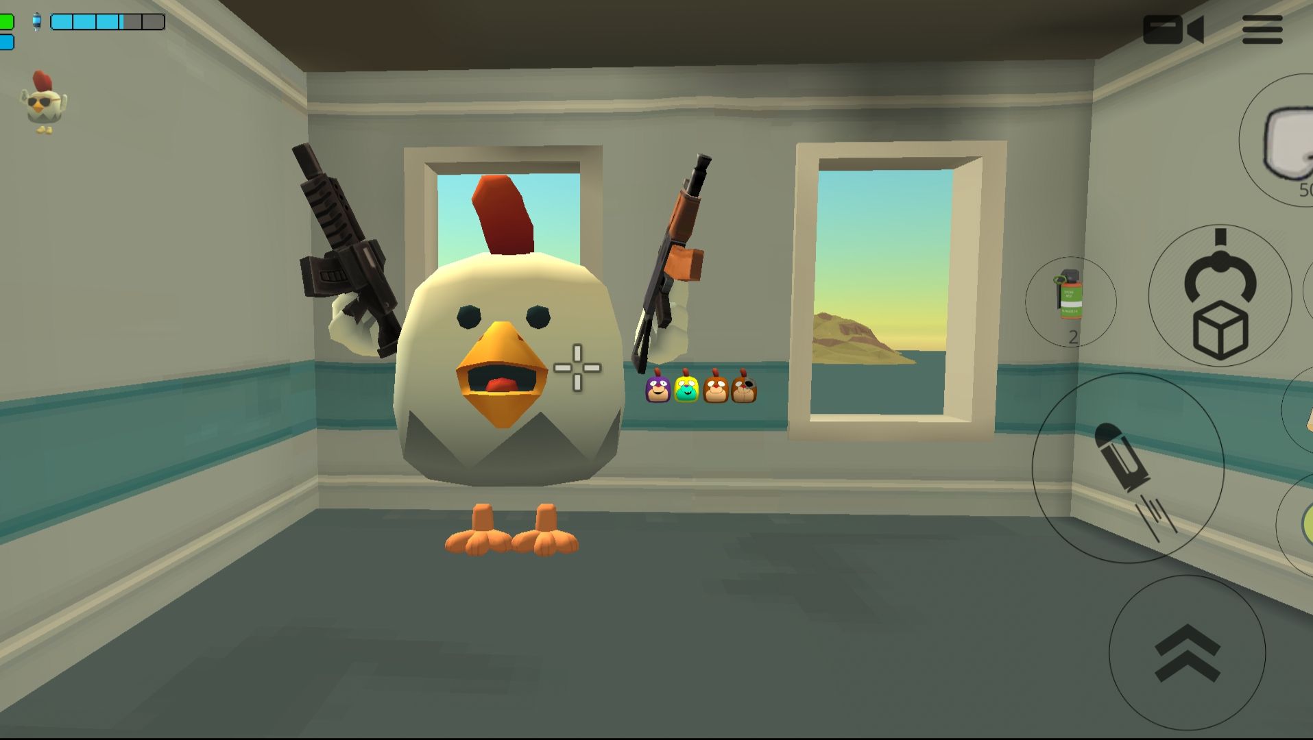 ещё одна посхалки успел! чикен ган