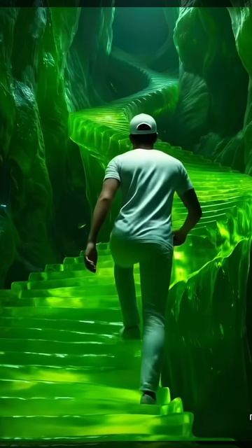 Желейная лестница. ASMR AI