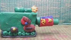 Все серии Менделеев VS союзника 3 Рейха.Мультики про танки из пластилина.