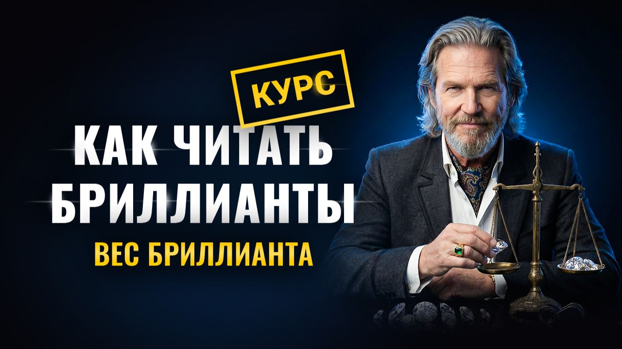 Вес бриллианта в каратах Курс - Как читать бриллиант - HD 1080p