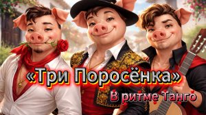 Перепутанная сказка "Три поросёнка" в ритме Танго