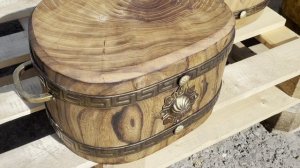 Кол185/36-25 Колода для рубки дров и мяса