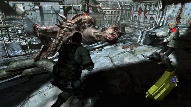 Resident evil 6. Кампания за Криса. Часть 15.