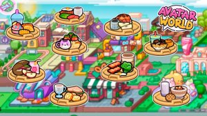 Идеи для бесплатных завтраков в Аватар Ворлд 🍳 Игра Аватар Ворлд