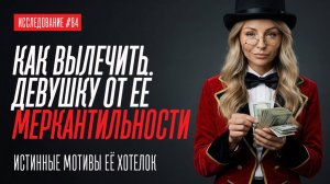 КАК ВЫЛЕЧИТЬ ДЕВУШКУ ОТ МЕРКАНТИЛЬНОСТИ