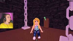 ПОБЕГ ОТ ГУГУ ГАГА ТЮРЬМЫ в ROBLOX! С АЛЁНОЙ