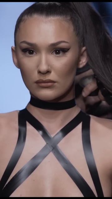 Black Tape Project LAFW #shorts #short #bikini #hottyfit