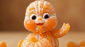 Маленькие фруктовые детеныши едят настоящие фрукты | Невероятно приятное