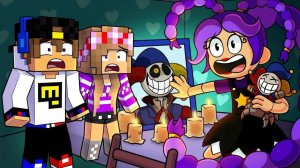 МОЙ ДРОН снял ЛИЛИ ПОППИ ПЛЕЙТАЙМ в МАЙНКРАФТ НУБ И ПРО ЭВОЛЮЦИЯ ВИДЕО MINECRAFT Евгенбро