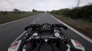 Мотогонки от первого лица. На большой скорости