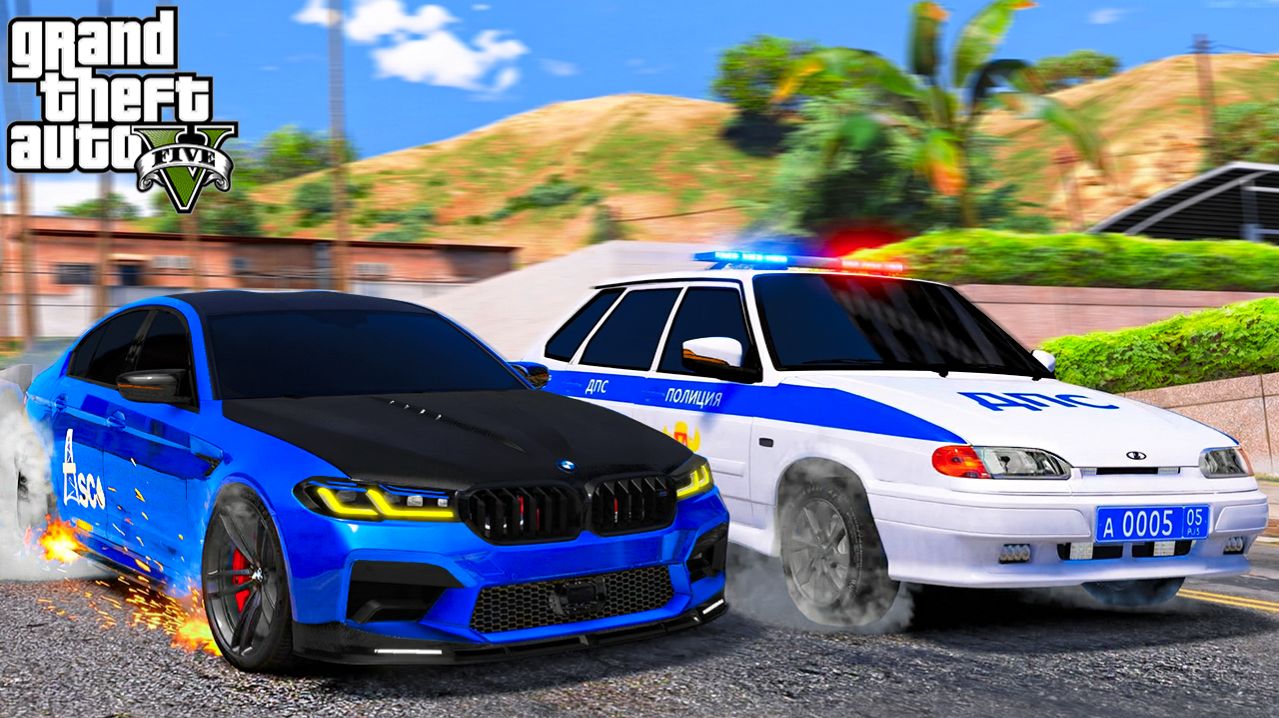 ОПЕРСКАЯ ЕЗДА В GTA 5 - СДЕЛАЛ ОПЕРСКИЙ ВАЗ 2114 И ПРАНКАНУЛ ДРУГА! ДПС ПРАНК НАД ГРИШЕЙ! 🌊ВОТЕР