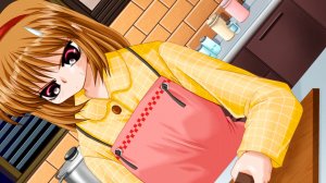 Аю пытается приготовить еду в Kanon