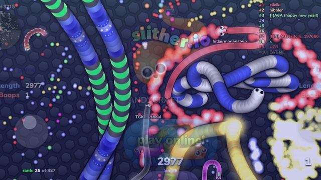 ЭНДИКРАФТ - ЦЕНТР СОБЫТИЙ В SLITHER.IO!!!