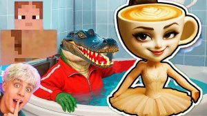 Влад а4 . 3 СЕКРЕТНЫЕ КОМНАТЫ для БОМБАРДИРО КРОКОДИЛО . Пародия!! Майнкрафт версия на Видео Влада