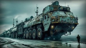 Гигантские военные грузовики, которым не страшны болота и ледяные пустыни