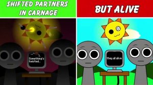 sprunki SHIFTED PARTNERS IN CARNAGE но они выжили