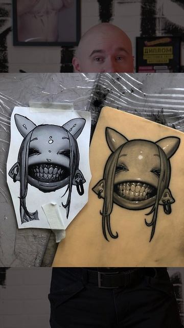 БЬЕТ ТАТУИРОВКИ ВСЕГО 3 НЕДЕЛИ. Стоит ли переходить на живую кожу?