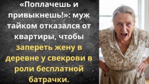 Поплачешь и привыкнешь: подлый сюрприз мужа!|Истории из жизни| Аудио рассказы|Аудиокниги слушать