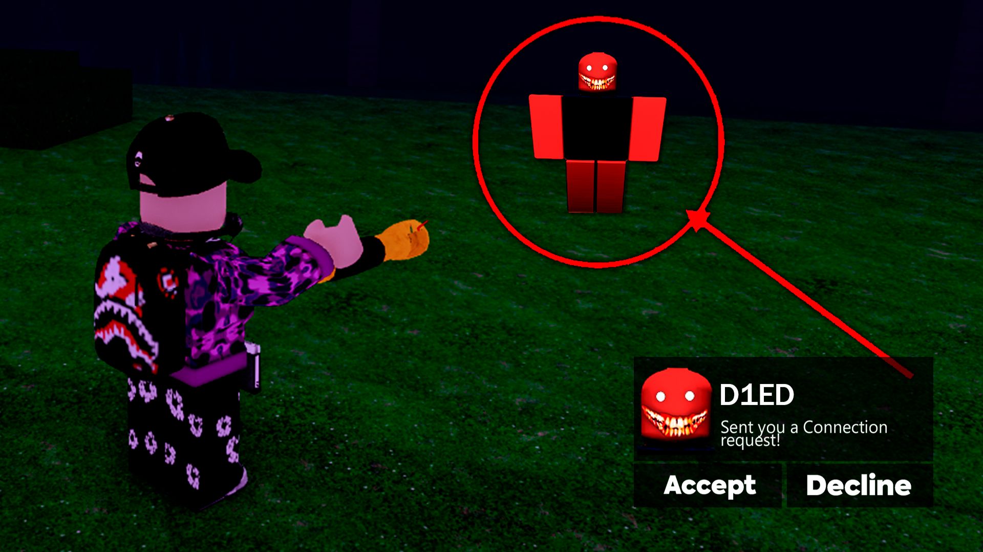 НЕ ПРИНИМАЙ Этот Запрос в Друзья в Roblox…