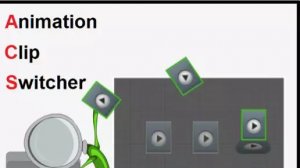 Asset Unity - Animation Clip Switcher (Переключатель анимационных клипов)