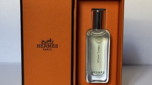 HERMES VETIVIER TONKA. Приятный, немного гурманский аромат.