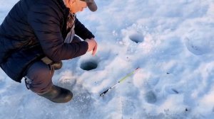 поимка форели