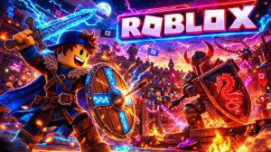 ЭПИЧНОЕ СРАЖЕНИЕ В РОБЛОКСЕ!