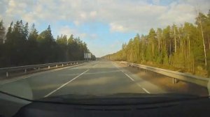 Россия. Дорога от Санкт-Петербурга до Выборга и обратно. 14.03.2026