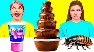 Шоколадный Фонтан Челлендж | Потрясающие Кухонные Лайфхаки!...