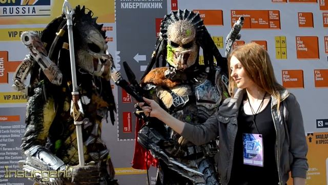 Интервью с Хищниками на Epic Con фестиваль косплея в Москве смотреть онлайн
