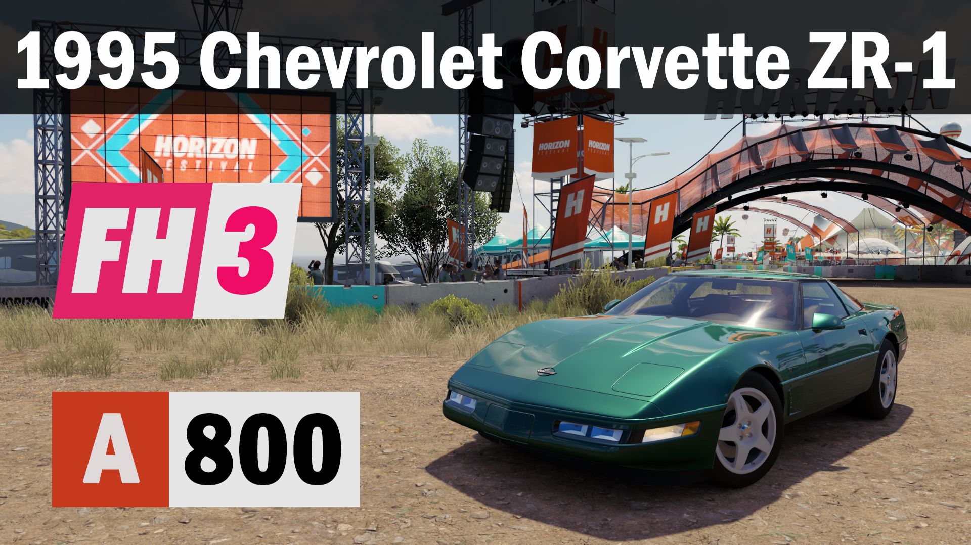 Forza Horizon 3 - 1995 Chevrolet Corvette ZR-1, Race