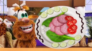 Буба Повар! 🍳 Готовим вкусную еду вместе с Бубой 🎮