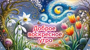 Доброе воскресное утро уюта тепла радости ☀️🏡