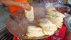 Как готовят лучшее в Индии майяпури Чоле Кульче Индийская уличная еда