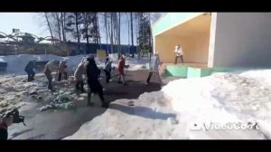 Занятия северной ходьбой в парке "ХАРИНКА" г.Иваново 12.03.26 года