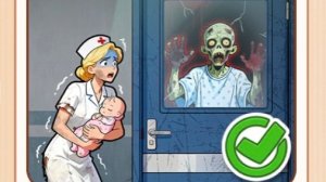 Прохождение игры «Brain Puzzle 3: Crazy Mind» Уровень 7 «шествие зомби»