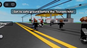 Выживаем от мощного цунами