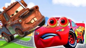 МУЛЬТИКИ ПРО МАШИНКИ 🚗 МОЛНИЯ МАКВИН И ГРУЗОВИК МЭТР СНОВА В СТРОЮ. ГОРОД ГОТОВ К ВСТРЕЧЕ ЛЕГЕНД