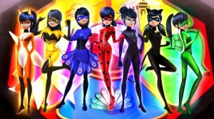 All Powers Combined: Marinette as New Superheroes Transformations | Speededit. Автор - Maruvie